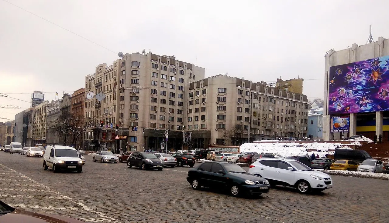Apartment Triokhsviatytelskaya Street 3 キエフ 0*,  ウクライナ